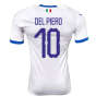 2018-2019 Italy Away evoKIT Away Shirt (Del Piero 10)