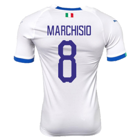 2018-2019 Italy Away evoKIT Away Shirt (Marchisio 8)