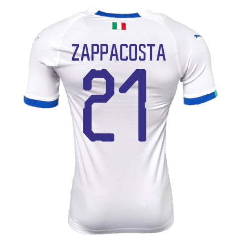2018-2019 Italy Away evoKIT Away Shirt (Zappacosta 21)