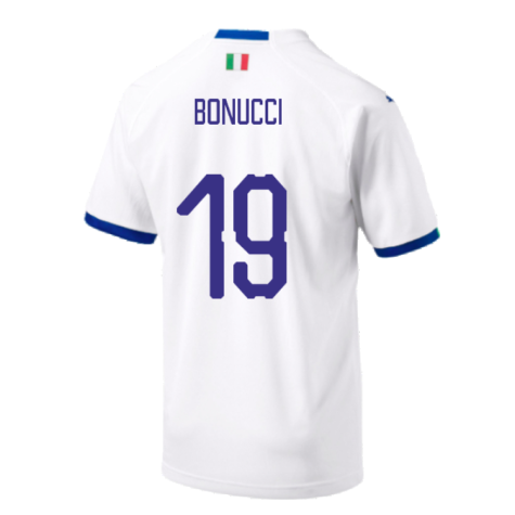 2018-2019 Italy Away Shirt (Bonucci 19)