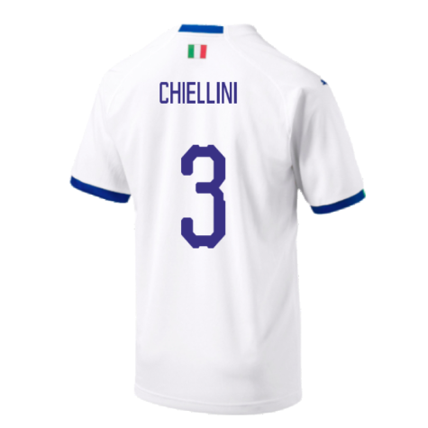 2018-2019 Italy Away Shirt (Chiellini 3)
