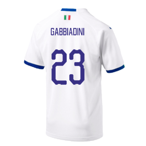2018-2019 Italy Away Shirt (Gabbiadini 23)