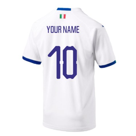 2018-2019 Italy Away Shirt (Your Name)