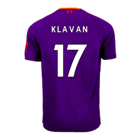 2018-2019 Liverpool Away Shirt (Kids) (Klavan 17)