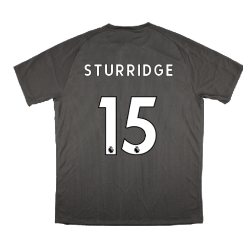 2018-2019 Liverpool Elite Training Jersey (Grey) (Sturridge 15)