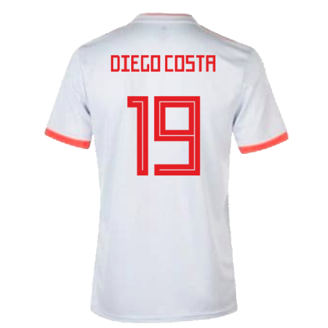 2018-2019 Spain Away Shirt (Diego Costa 19)