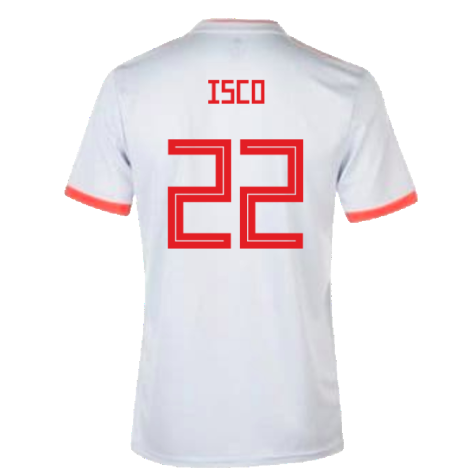 2018-2019 Spain Away Shirt (Isco 22)