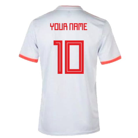 2018-2019 Spain Away Shirt (Your Name)