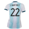 2019-2020 Argentina Home Shirt (Ladies) (L Martinez 22)
