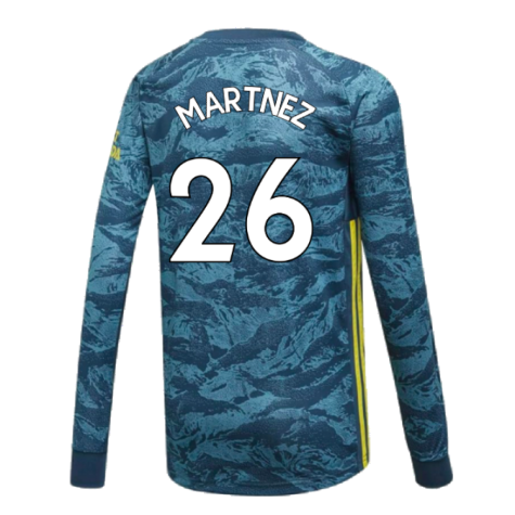 2019-2020 Arsenal Home Goalkeeper Shirt (Green) - Kids (Martínez 26)