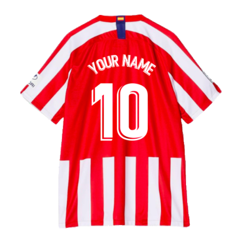 2019-2020 Atletico Madrid Home Shirt (Your Name)