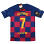 2019-2020 Barcelona CL Home Shirt (Kids) (COUTINHO 7)
