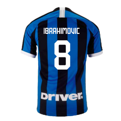 2019-2020 Inter Milan Home Shirt (Ibrahimovic 8)