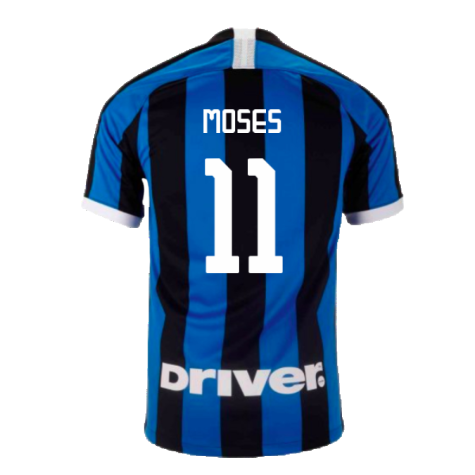 2019-2020 Inter Milan Home Shirt (Moses 11)