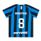 2019-2020 Inter Milan Little Boys Home Kit (Ibrahimovic 8)