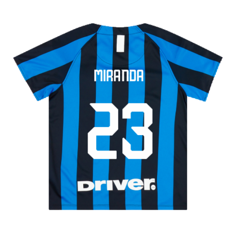 2019-2020 Inter Milan Little Boys Home Kit (Miranda 23)