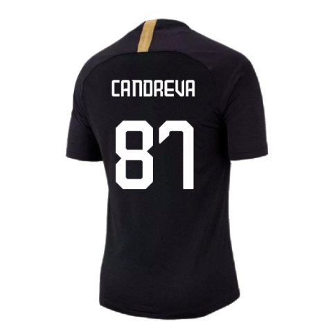 2019-2020 Inter Milan Training Shirt (Black) (Candreva 87)