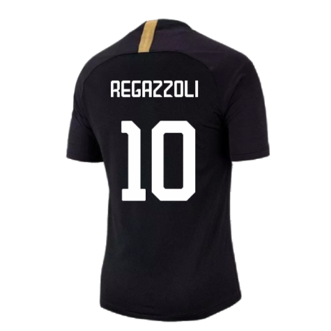 2019-2020 Inter Milan Training Shirt (Black) (Regazzoli 10)