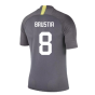2019-2020 Inter Milan Training Shirt (Dark Grey) (Brustia 8)
