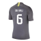 2019-2020 Inter Milan Training Shirt (Dark Grey) (De Vrij 6)