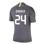 2019-2020 Inter Milan Training Shirt (Dark Grey) (Eriksen 24)