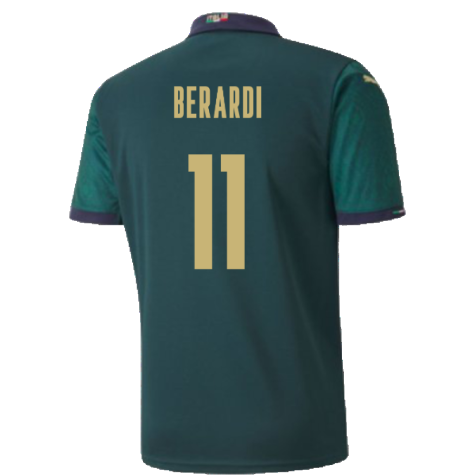 2019-2020 Italy Player Issue Renaissance Third Shirt (BERARDI 11)