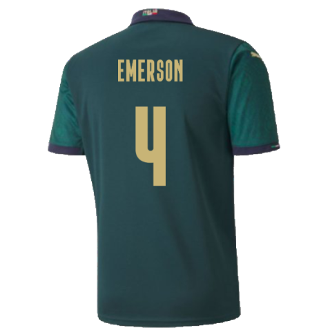 2019-2020 Italy Player Issue Renaissance Third Shirt (EMERSON 4)