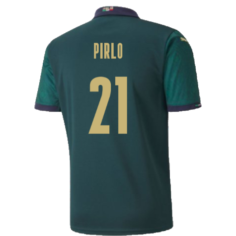 2019-2020 Italy Player Issue Renaissance Third Shirt (PIRLO 21)