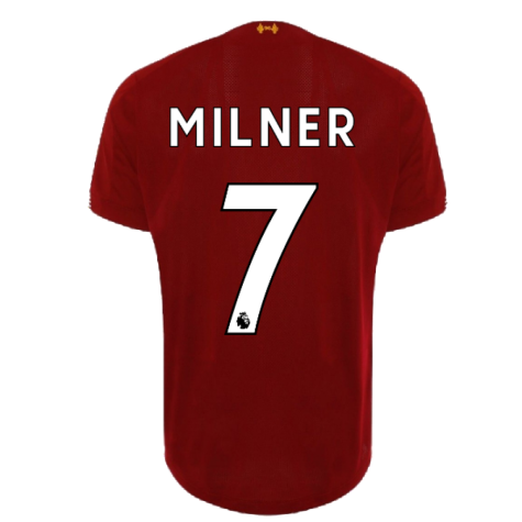 2019-2020 Liverpool Home European Shirt (Milner 7)