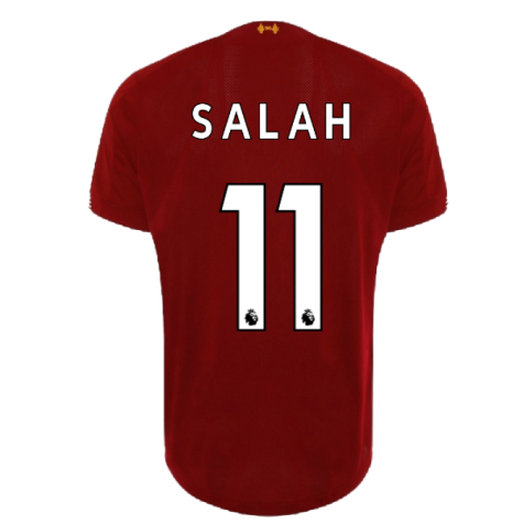 2019-2020 Liverpool Home European Shirt (Salah 11)