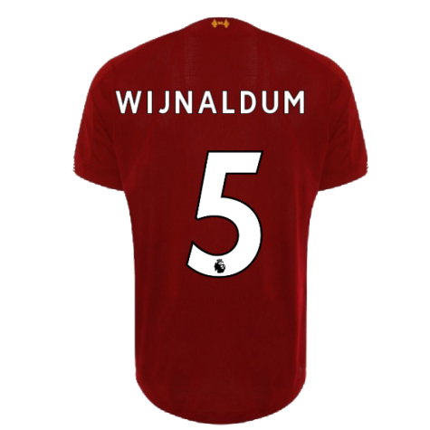 2019-2020 Liverpool Home European Shirt (Wijnaldum 5)