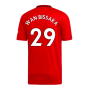 2019-2020 Man Utd Home Shirt (Wan Bissaka 29)