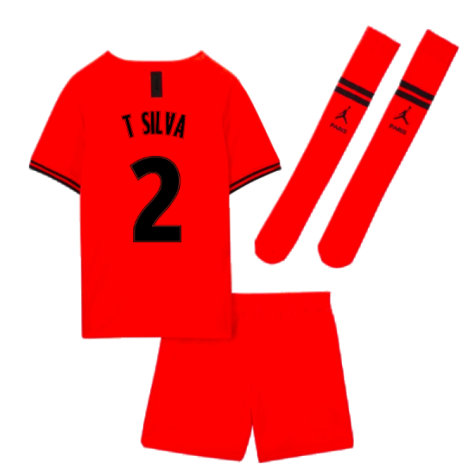 2019-2020 PSG Little Boys Away Kit (T SILVA 2)