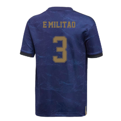 2019-2020 Real Madrid Away Shirt (Kids) (E Militao 3)
