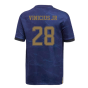 2019-2020 Real Madrid Away Shirt (Kids) (VINICIUS JR 28)