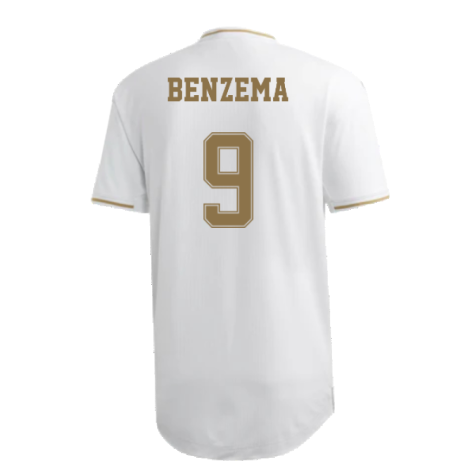 2019-2020 Real Madrid Home Shirt (BENZEMA 9)