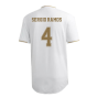 2019-2020 Real Madrid Home Shirt (SERGIO RAMOS 4)