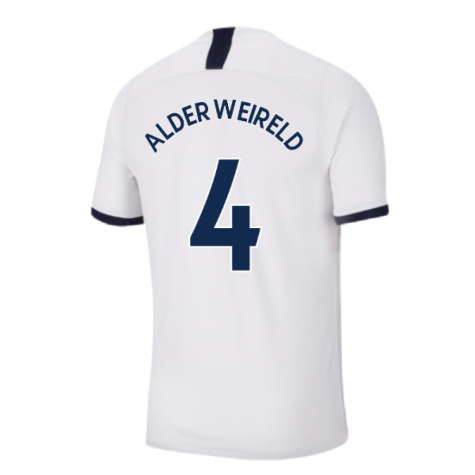 2019-2020 Tottenham Home Shirt (ALDERWEIRELD 4)
