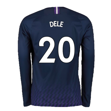 2019-2020 Tottenham Long Sleeve Away Shirt (DELE 20)