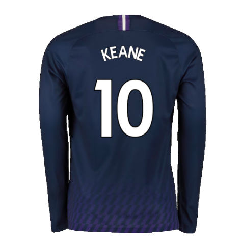 2019-2020 Tottenham Long Sleeve Away Shirt (KEANE 10)