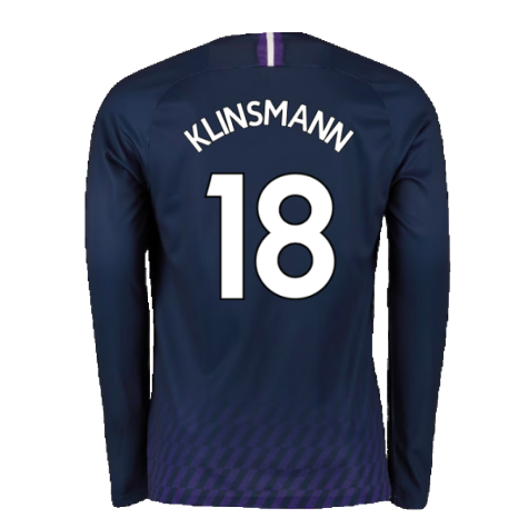 2019-2020 Tottenham Long Sleeve Away Shirt (KLINSMANN 18)