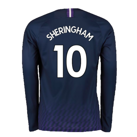 2019-2020 Tottenham Long Sleeve Away Shirt (SHERINGHAM 10)