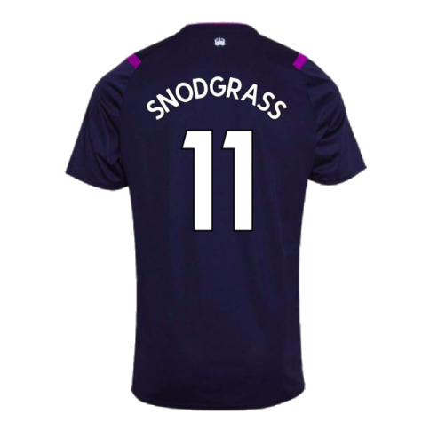 2019-2020 West Ham Third Shirt (SNODGRASS 11)