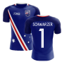 2023-2024 Australia Flag Away Concept Football Shirt (Schwarzer 1)