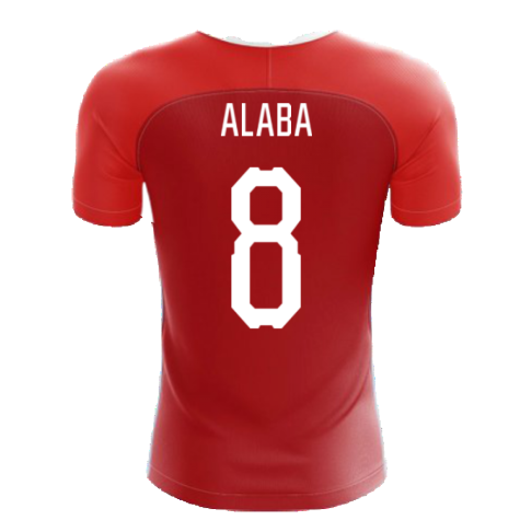 2023-2024 Austria Home Concept Football Shirt (ALABA 8)