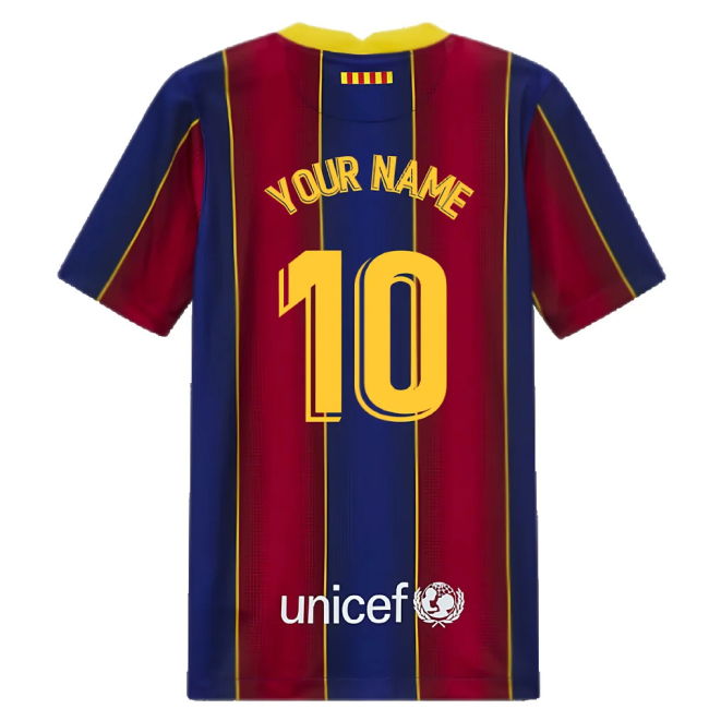 2020-2021 Barcelona Home Jersey (Kids) (Your Name)