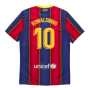 2020-2021 Barcelona Home Jersey (RONALDINHO 10)