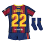 2020-2021 Barcelona Home Nike Baby Kit (ABIDAL 22)