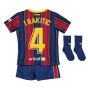2020-2021 Barcelona Home Nike Baby Kit (I RAKITIC 4)
