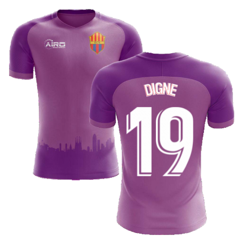 2020-2021 Barcelona Third Concept Football Shirt (Digne 19) - Kids